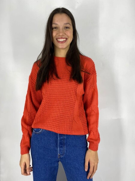BUZO SLOWLY 4629 ROJO