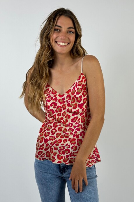 TOP FILOMENA Rojo