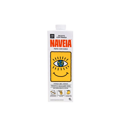 LECHE VEGETAL NAVEIA MANGO 1LT Leche Naveia Mango 1lt