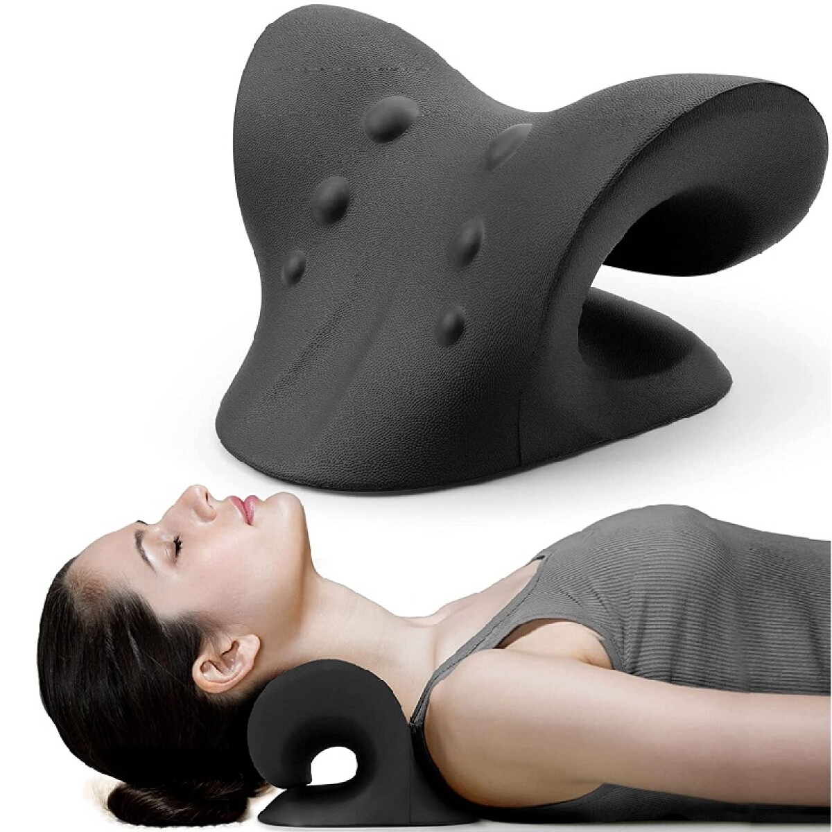 Relajante cuello cervical y hombros para aliviar dolor 