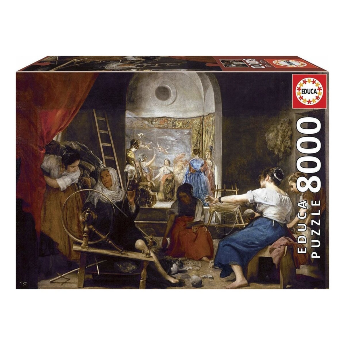 Puzzle Rompecabeza Educa Las Hilanderas Velazquez 8000 Pieza 