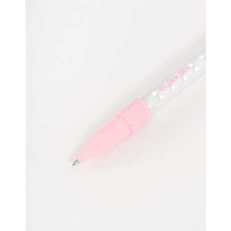 Lapicera Con Sombrero Cowboy Rosa Claro