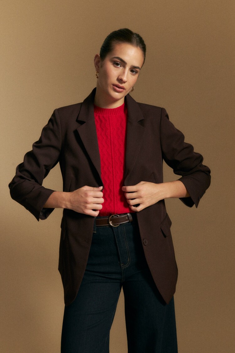 BLAZER SEGO Chocolate