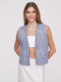 Chaleco Hibiscuss Estampado 1
