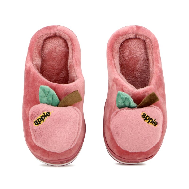 Macri Pantufla Niño/a Conejo C/moño Bordo