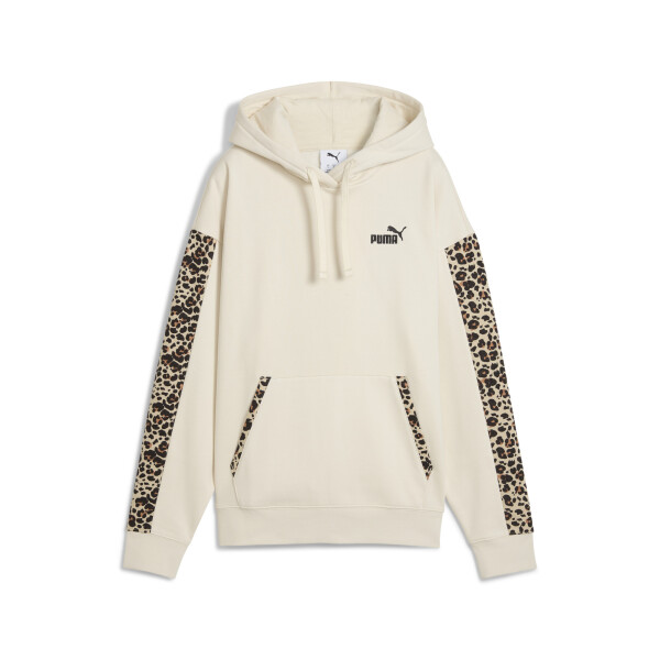 Hoodie PUMA ESS Gr.Animal Comf.Hoodie FL Mujer 688084 87 Arena