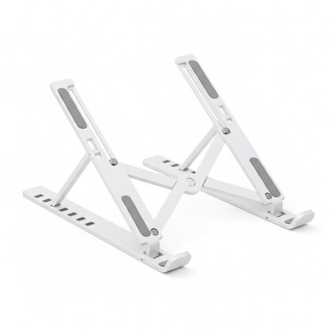 Soporte Plegable Notebook Laptop Ergonomico Calidad Pro Color Variante Blanco
