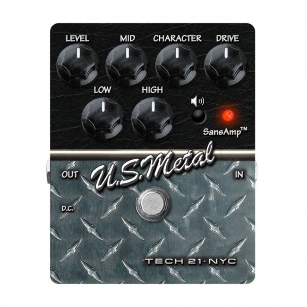 PEDAL DE EFECTO SANSAMP CS-US U.S. METAL 