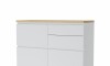 Bajo mesada 120 cm - 1 Puerta Basculante 4 cajónes - Rainha Blanco