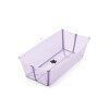 Baño Stokke Flexibath XL Plegable Transparente y Lavanda