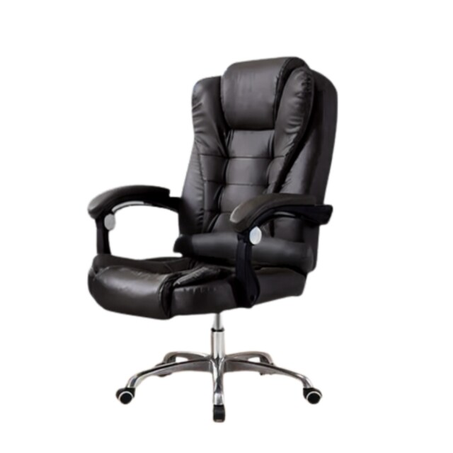 SILLA DE ESCRITORIO EJECUTIVA CORPORATIVA ERGONÓMICA NEGRO