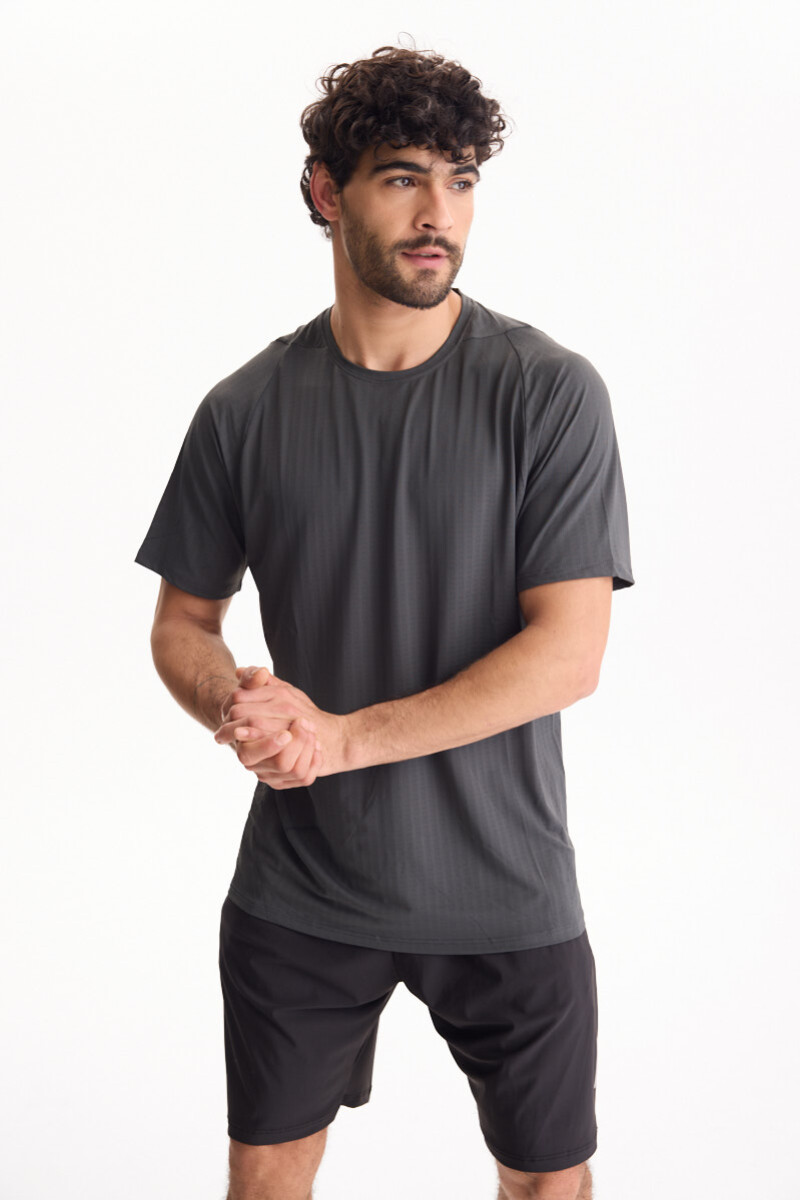 Remera Elevate Gris