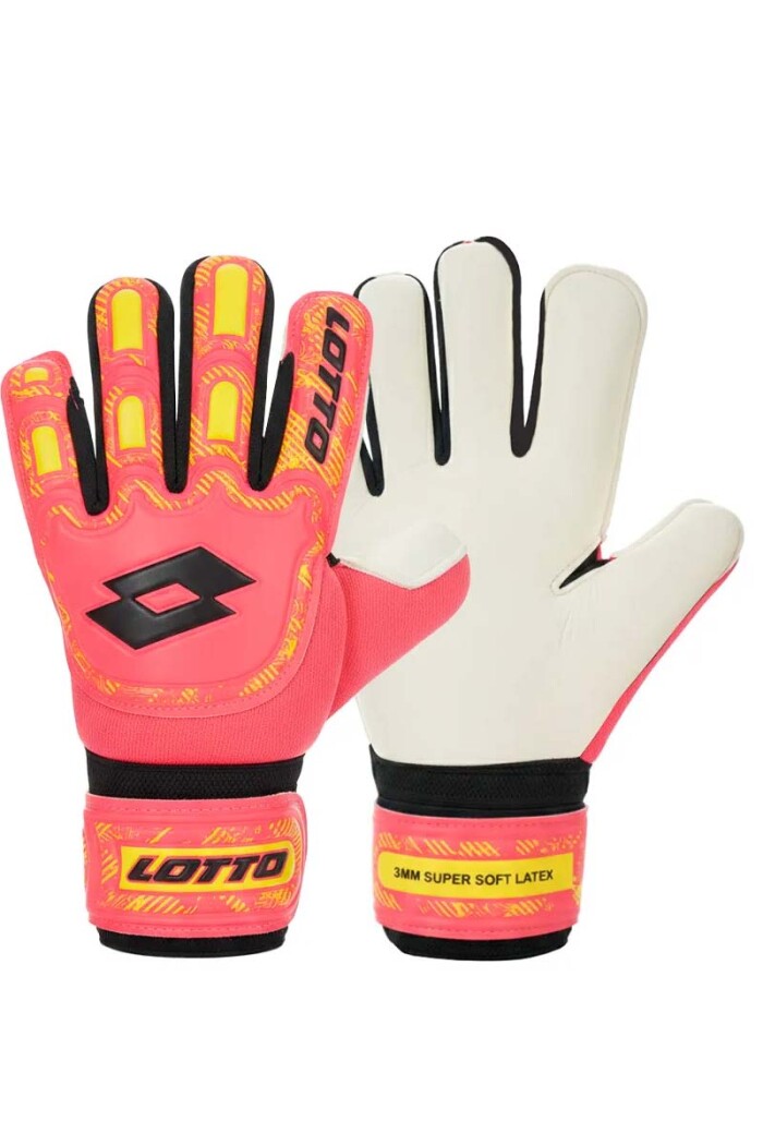 GUANTES DE GOLERO LOTTO Fuxia