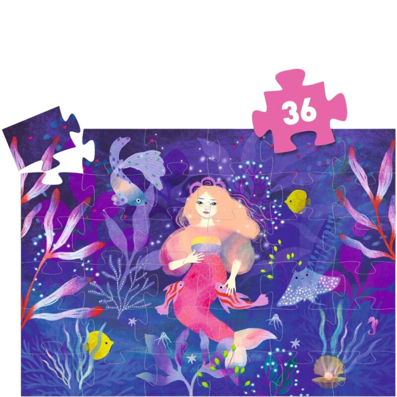 Puzzle Sirenita del Mar Djeco Puzzle Sirenita del Mar Djeco
