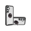 Protector Samsung Galaxy S23 FE transparente con anillo y bordes negros Protector Samsung Galaxy S23 Fe Transparente Con Anillo Y Bordes Negros