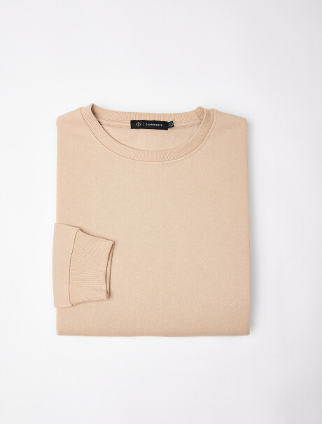 Buzo felpa Amir beige