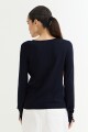 Cardigan básico AZUL MARINO