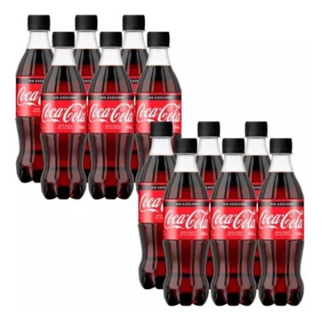FUNDA X 12 UNIDADES COCA COLA SIN AZUCAR 600ML 001