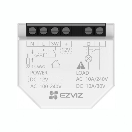 Relé Wi-Fi Para Hogar Inteligente EZVIZ T35WD Control A Través De App Ezviz Relé Wi-Fi Para Hogar Inteligente EZVIZ T35WD Control A Través De App Ezviz
