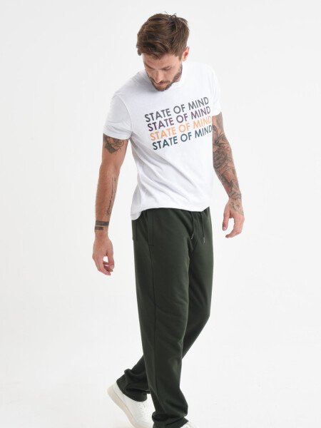 Pantalón deportivo Verde Ingles
