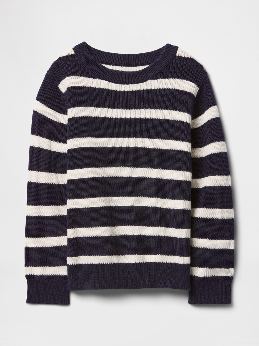 Buzo A Rayas Toddler Niño - Navy Uniform 