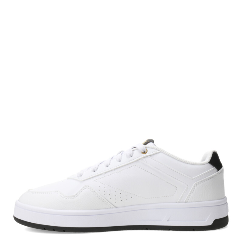 Championes de Hombre Puma Court Classic Blanco - Negro - Dorado