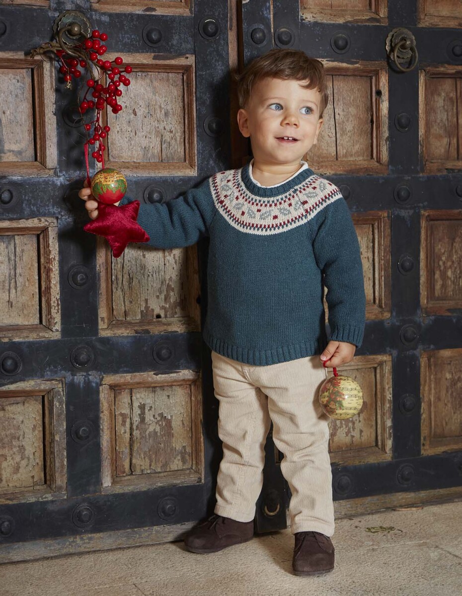 Pantalon 5 Bolsillos De Pana - Piedra 