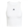 Musculosa Originals ADIDAS ESS RIB TANK de Mujer - JC9007 Blanco