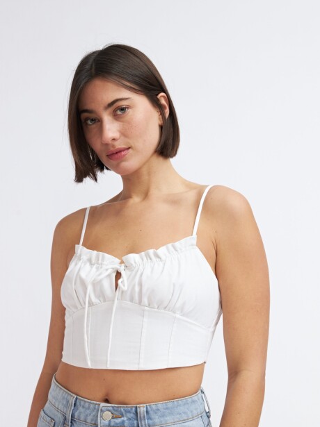 TOP SEVILLA BLANCO