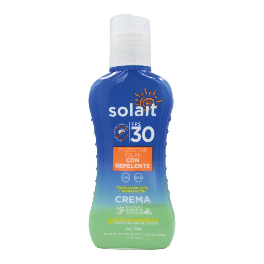 SOLAIT PROT SOLAR FPS30 Y REPEL X 100 ML única