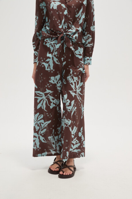 Pantalon Oca Estampado 1