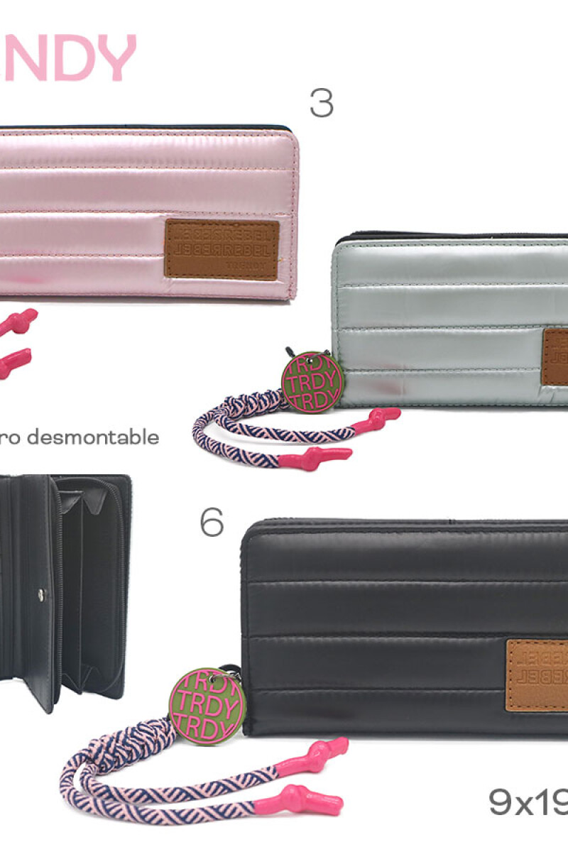 Billetera Plateado