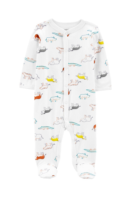 Pijama de algodón con pie 0