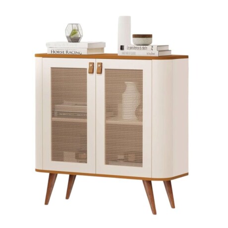 APARADOR BUFFET JUNTAI NEW - OFF WHITE/NATURAL APARADOR BUFFET JUNTAI NEW - OFF WHITE/NATURAL
