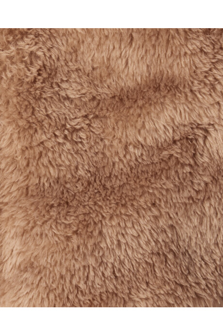 Campera de sherpa, marrón Sin color