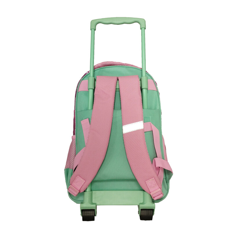 Mochila Paw Patrol Violeta - Rosado - Verde Agua