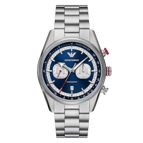 Reloj EMPORIO ARMANI RACER Acero Plateado Esfera 42mm 0