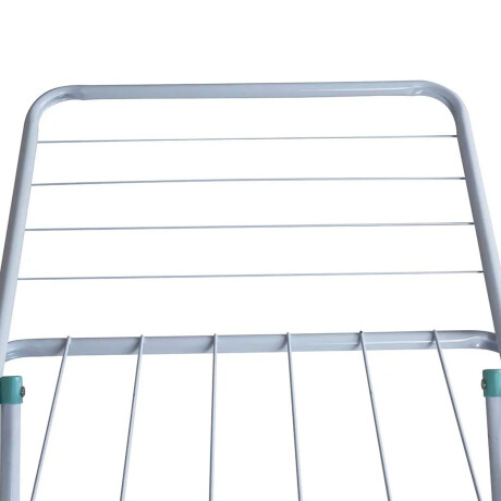 Tendedero De Pie Extensible Plegable Mor Acero 8 Mts Ropa Blanco