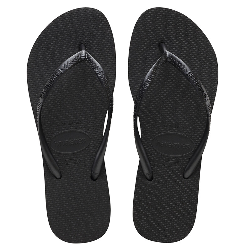 Ojotas de Mujer Havaianas Slim Negro