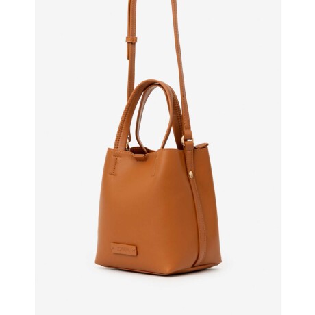 Cartera City Doble Asa Marron Suela