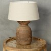 Lámpara de mesa, madera Lámpara de mesa, madera