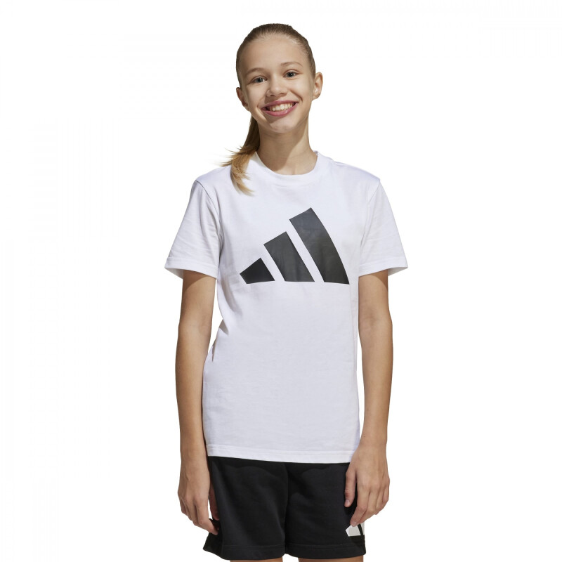 Conjunto Deportivo ADIDAS J BL T-SET FT de Unisex - JC9715 Blanco-negro