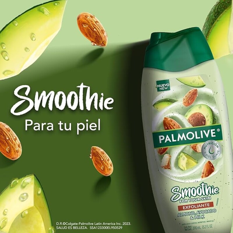 Jabón Líquido Corporal Palmolive Smoothies Avocado 250 Ml. Jabón Líquido Corporal Palmolive Smoothies Avocado 250 Ml.