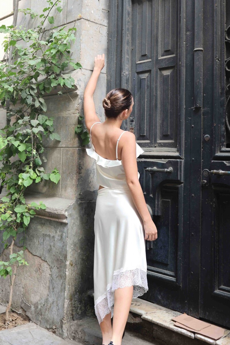 FALDA SERENA CHAMPAGNE