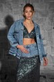 Campera Aroca Jeans Azul