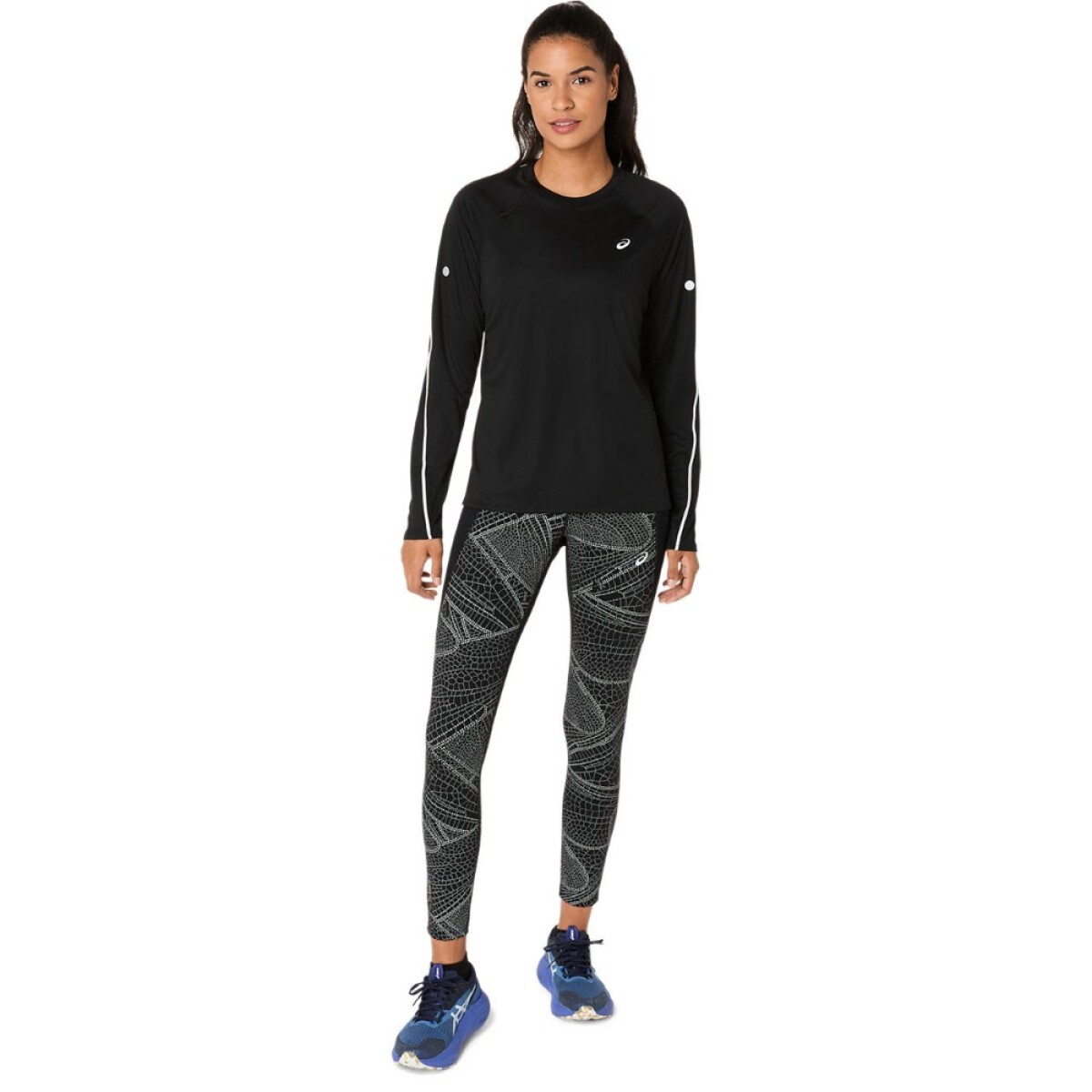 Polo Running Road Lite-Show Ls Top Mujer - Performance Black 