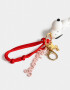 Llavero Llavero & Charm "snoopy" - Combinacion Multicolor