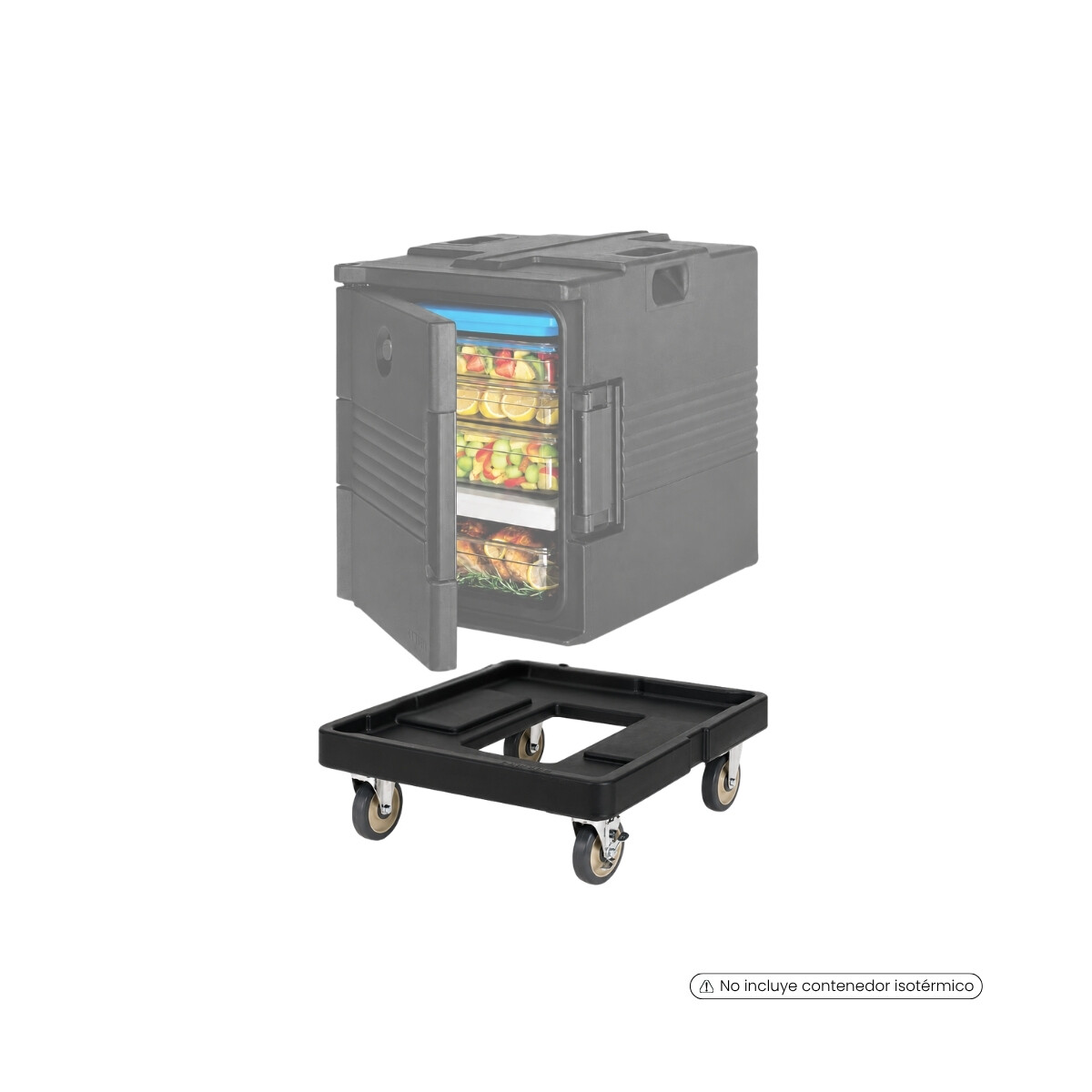 Base con Ruedas Negro para UPCS400 