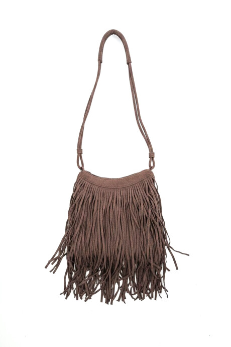Cartera Fleco Marron