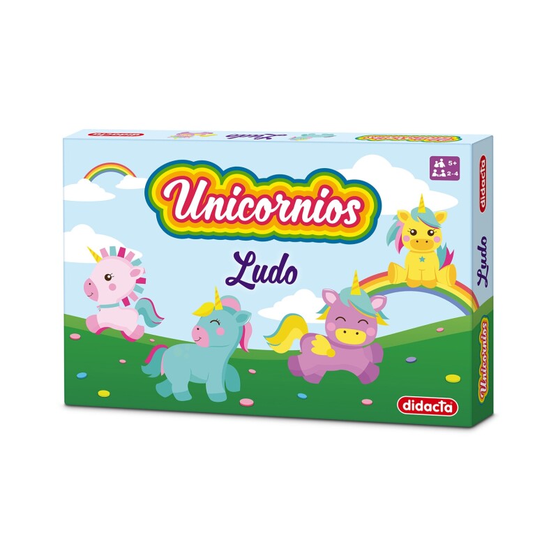Juego de mesa Ludo Unicornios Didacta Juego de mesa Ludo Unicornios Didacta